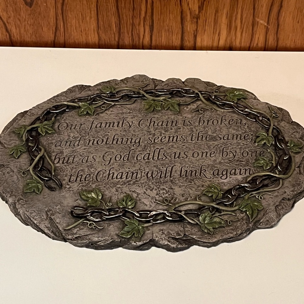 🌟2/$20 item (mix & match)🌟Gravesite SteppingStone, Memory Keepsake/In Memoriam.